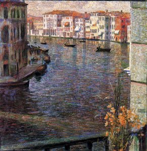 The Grand Canal In Venice — Umberto Boccioni