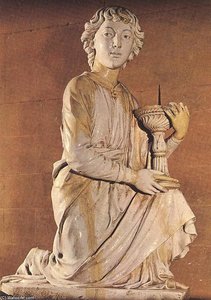 Candelabrum-bearing Angel — Luca Della Robbia