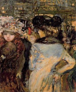 Two Elegant Ladies, Place De Clichy — Pierre Bonnard