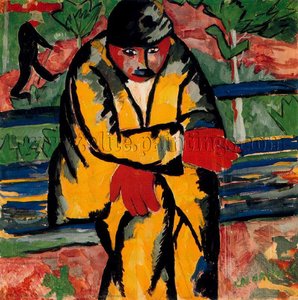 Auf Dem Boulevarden — Kasimir Sewerinowitsch Malewitsch