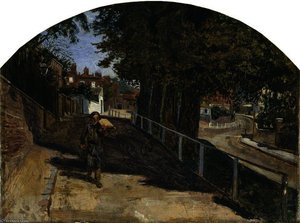 Heath Street, Hampstead — Ford Madox Brown