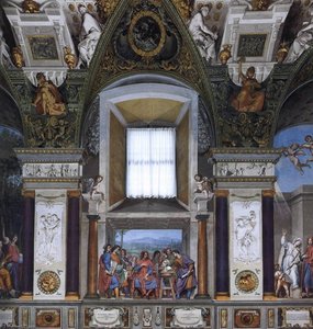 View Of The West Wall (detail) — Ottavio Vannini