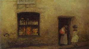 Una Nota Naranja, Tienda De Dulces — James Abbott Mcneill Whistler