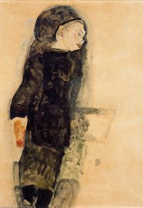 Child In Black — Egon Schiele