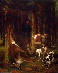 La Curée — Gustave Courbet