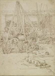 Eine Szene In Einem Arsenal — Leonardo Da Vinci