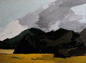Cloud And Hills Above The Traeth — جون كافين ويليامز
