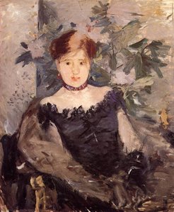 Mujer De Negro — Berthe Morisot