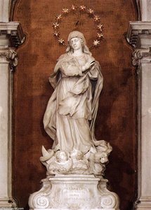 Virgin Immaculate — Giovan Maria Morlaiter
