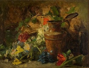 Flowers And Vase — Theodore Clement Steele