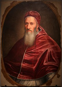 Portrait Of Pope Julius Iii — Girolamo Siciolante Da Sermoneta