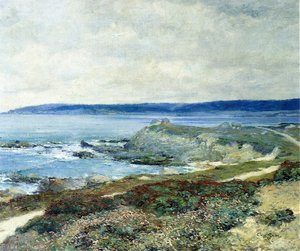 A Grey Day Carmel — Guy Rose