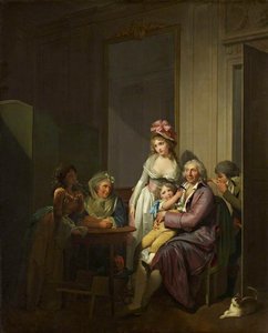 Family In An Interior — Louis Léopold Boilly