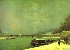 El Puente De Iena — Eugène Henri Paul Gauguin