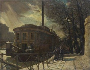 The Hot Baths, Seine — Charles Ernest Cundall