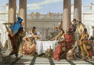 Il Banchetto Di Cleopatra — Giambattista Tiepolo