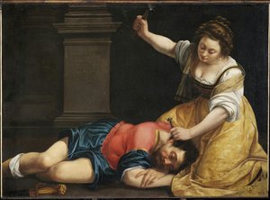 Jael And Sisera — Artemisia Gentileschi