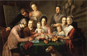 The Peale Family — Charles Willson Peale