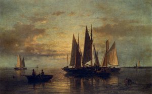 Crossing The Harbor — Abraham Hulk Senior