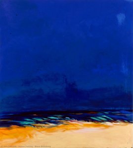 Blaue Brandung — Rainer Fetting