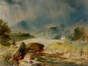 Stormy Weather Near Ambleside, Cumbria — Henry Thomas Dawson