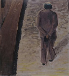Walking Self-portrait — Arnold Schönberg