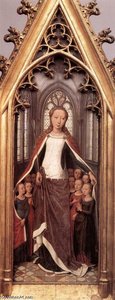 St Ursula Shrine: St Ursula And The Holy Virgins — Memling, Hans