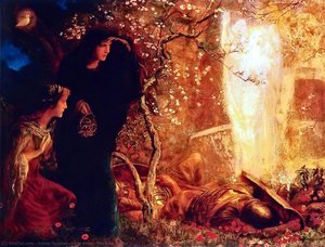 He Is Risen. The First Easter — Arthur Hughes