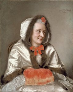 Portrait Of Madame François Tronchin (née Anne-marie Fromaget) — Jean-étienne Liotard