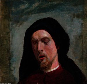 Study For The Head Of Chaucer — Ford Madox Brown