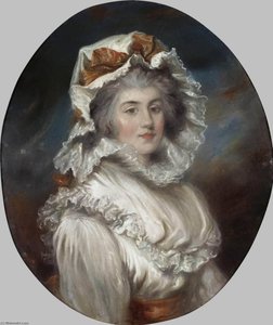 Portrait Of A Girl In A Bonnet — John Peter Russell