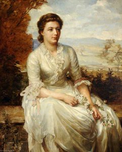 Lady Jane De Saumarez, Née Jane Anne Broke (d.1933), Wife Of James, 4th Baron De Saumarez — Anna Lea Merritt