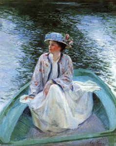 On The River's Edge — Guy Orlando Rose