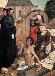 The Raising Of Lazarus — Juan De Flandes
