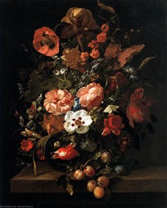 Bouquet In A Glass Vase — Rejhel Rajš