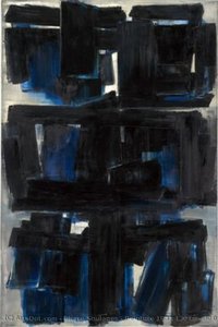 Peinture 195 X 130 Cm, 30 Octobre 1957 — Pierre Soulages