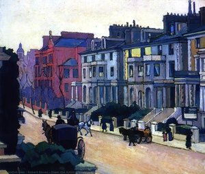 From The Artist's Window — Robert Polhill Bevan