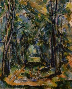 Der Pfad Am Chantilly — Paul Cézanne