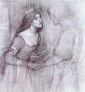 A Female Study — John William Waterhouse