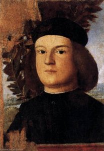 Portrait Of A Man In A Cap — Marco Basaiti