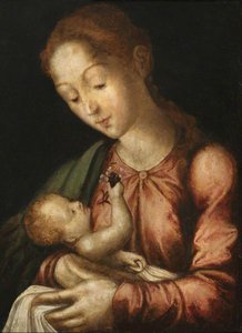 Madonna And Child — Luis De Morales
