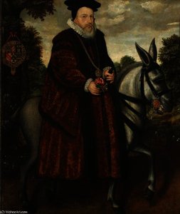 William Cecil, Baron Burghley — Marcus The Younger Gheeraerts