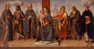 Virgin And Child With Saints — Marco Palmezzano