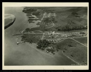 Aerial View Of Fordlandia, Brazil, 1934 — Ford Motor Company. Photographic Department
