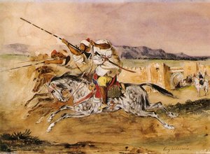 Arabska Fantazija — Eugène Delacroix