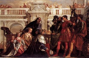 La Famille De Darius Devant Alexandre (détail) — Paolo Veronese