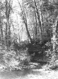 Le Ruisseau Forestier (11) — Ivan Ivanovich Shishkin