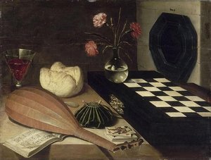 Nature Morte A L'echiquier — Lubin Baugin
