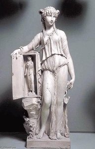 Egyptian Woman With Naos — Claude Michel (clodion)