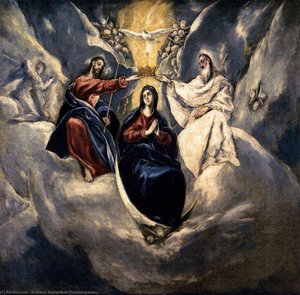La Coronación De La Virgen — El Greco